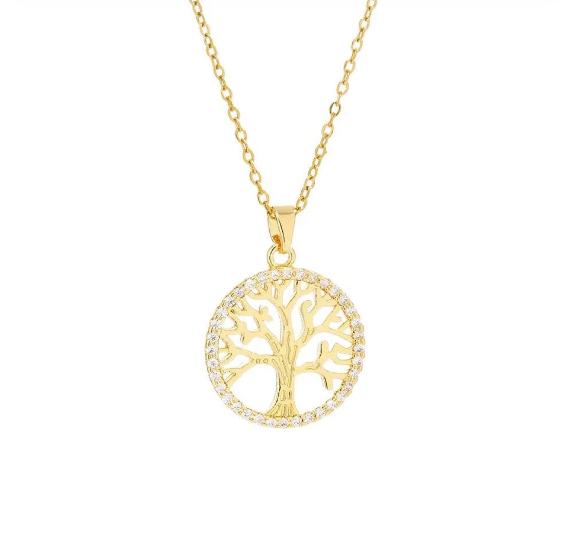 Collier Arbre de Vie Scintillant