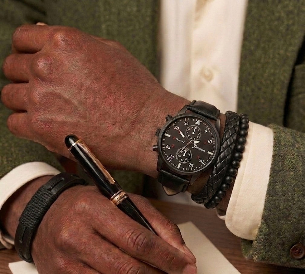 Ensemble de montre - Bracelets • Montre à quartz