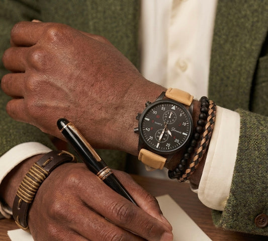 Ensemble de montre - Bracelets • Montre à quartz