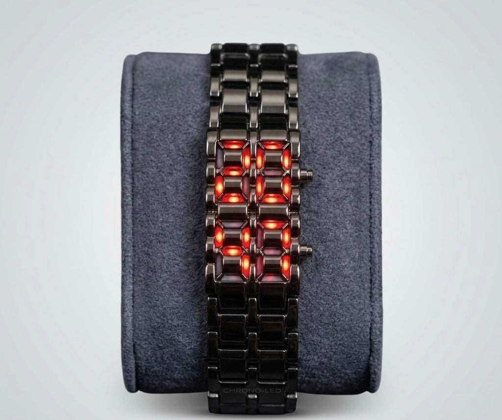 Montre LED Futuriste Premium – Élégance & Technologie