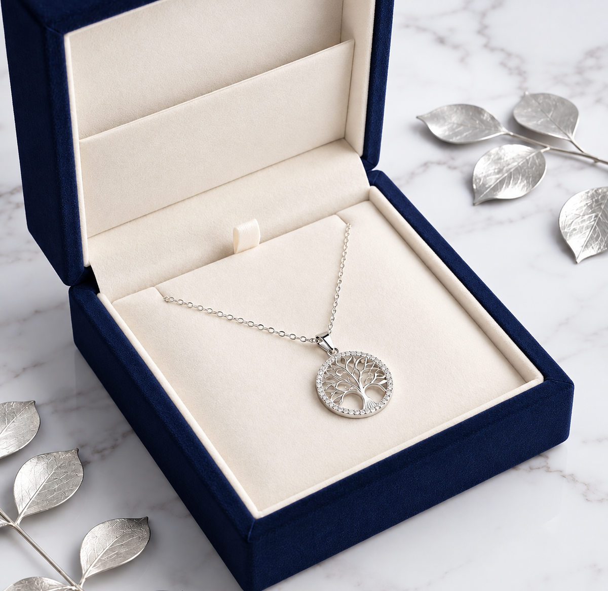 Collier Arbre de Vie Scintillant